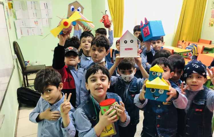 ساخت قلک در کلاس سوادمالی 7