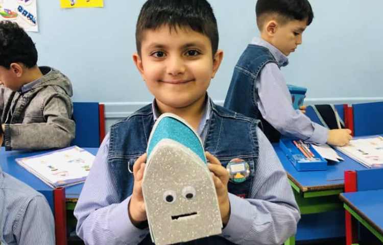 ساخت قلک در کلاس سوادمالی 8