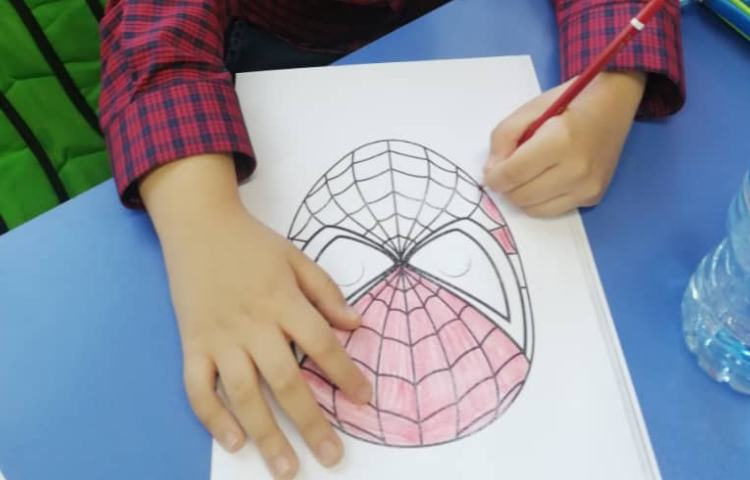 ساخت ماسک و رنگ آمیزی کاربرگ روز سالمند 4