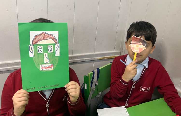 ساخت ماسک پروژه کلاس دوم 7