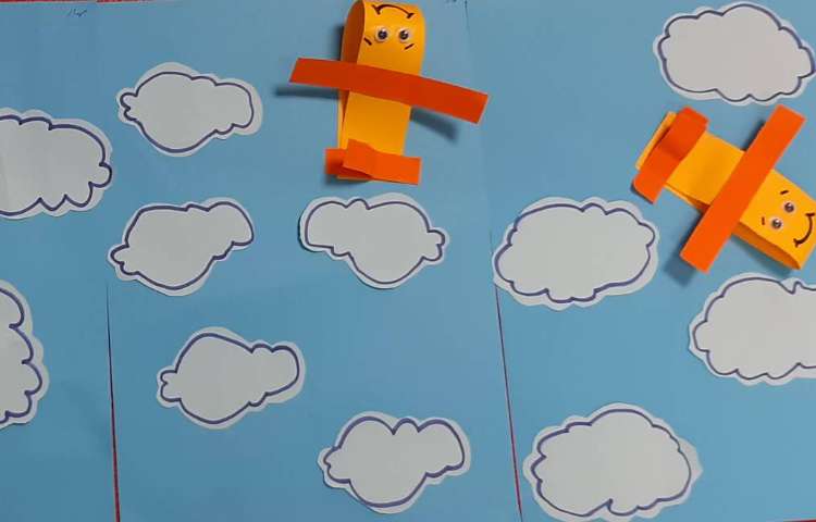 ساخت ماکت هواپیما به مناسبت روز نیروی هوایی 1