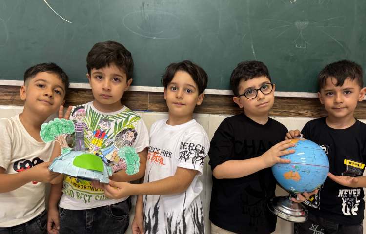 ساخت ماکت کره‌ی زمین 1