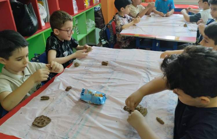 ساخت مجسمه صورتک با خمیرسفال 1