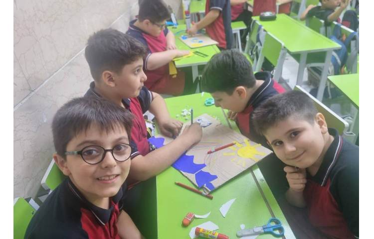 ساخت مراحل تشکیل رنگین‌کمان 2