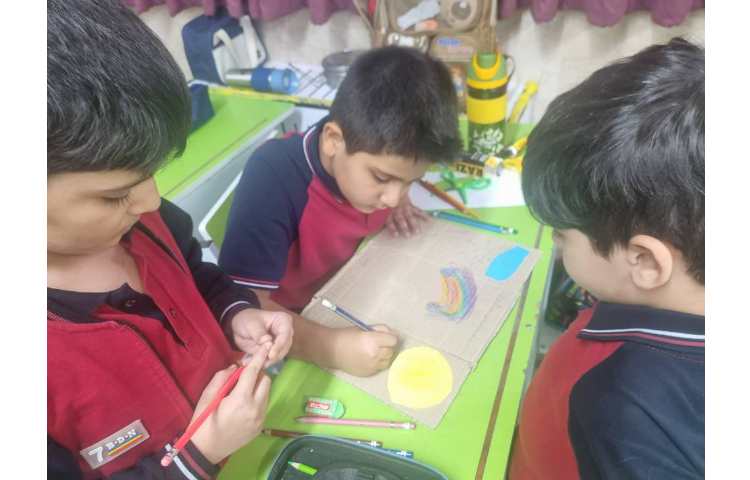 ساخت مراحل تشکیل رنگین‌کمان 5