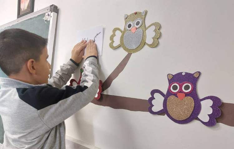 ساخت مزرعه ی کلمات درس خرس کوچولو