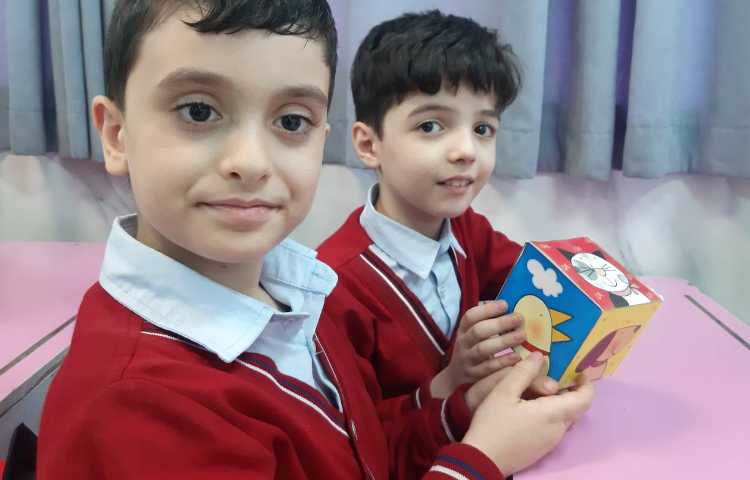 ساخت مکعب با کاغذ 5