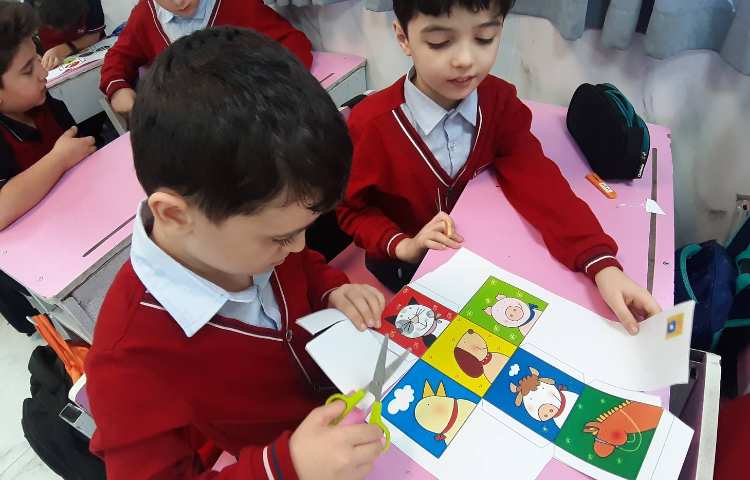 ساخت مکعب با کاغذ 8