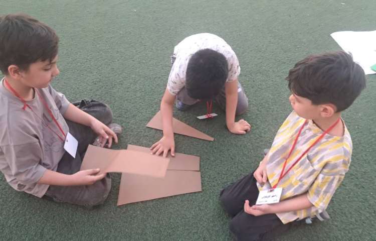 ساخت پازل اشکال هندسی 3