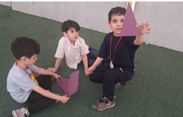 ساخت پازل اشکال هندسی 4