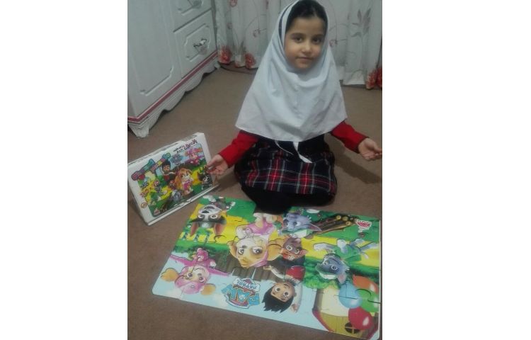ساخت پازل لیانا محمدی(روز جهانی پازل) 1