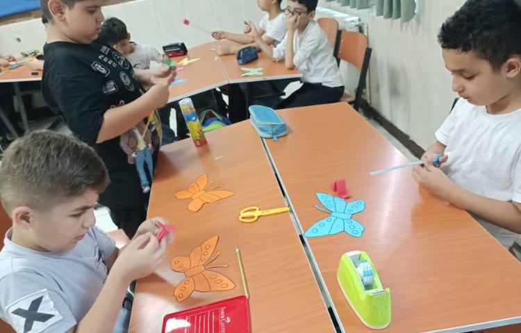 ساخت پروانه متحرک 1