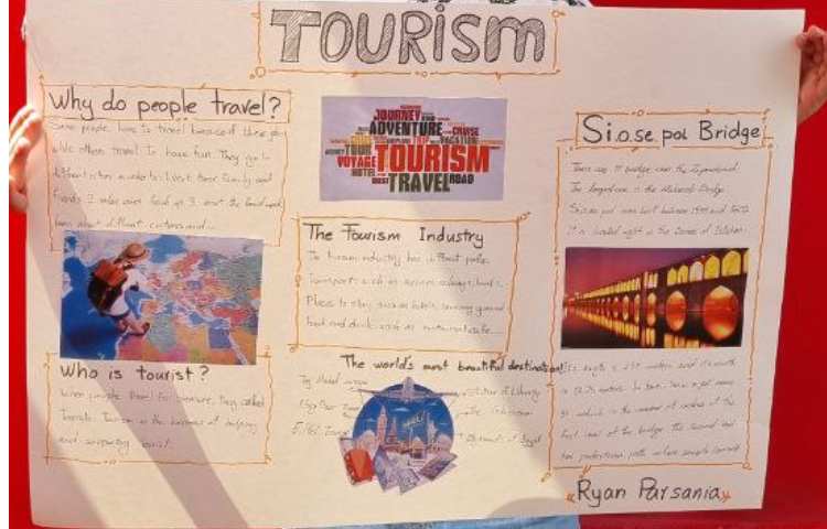 ساخت پوستر مربوط به فعالیت تابستان