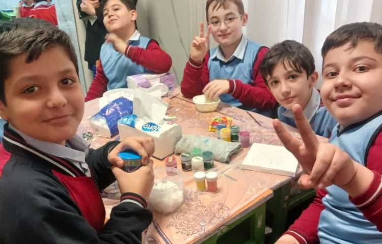 ساخت پیپر آرت در هفته ملی علوم 1