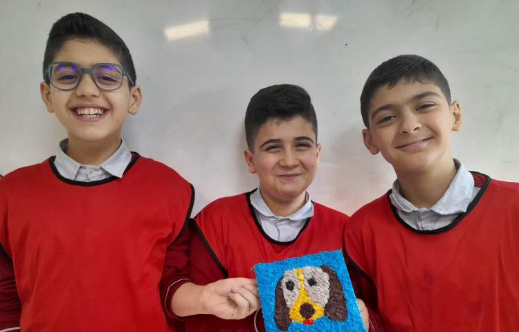 ساخت پیپر آرت در هفته ملی علوم 7