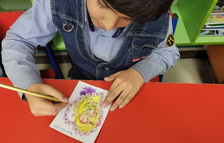 ساخت کارت تقدیر از مادران بزرگوار 1