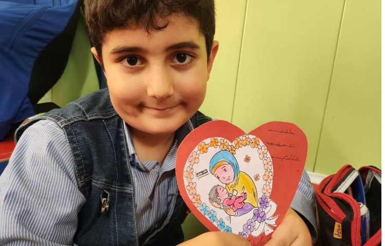 ساخت کارت تقدیر از مادران بزرگوار 8