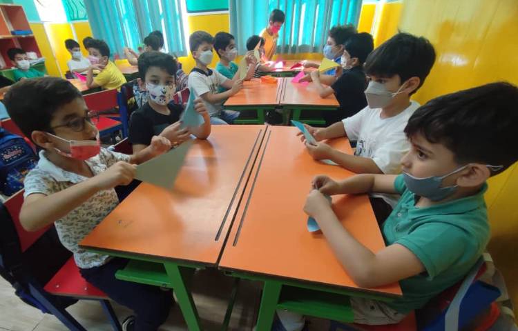 :ساخت کاردستی الگو و کاردستی ساعت، کلاس فضانوردان 15