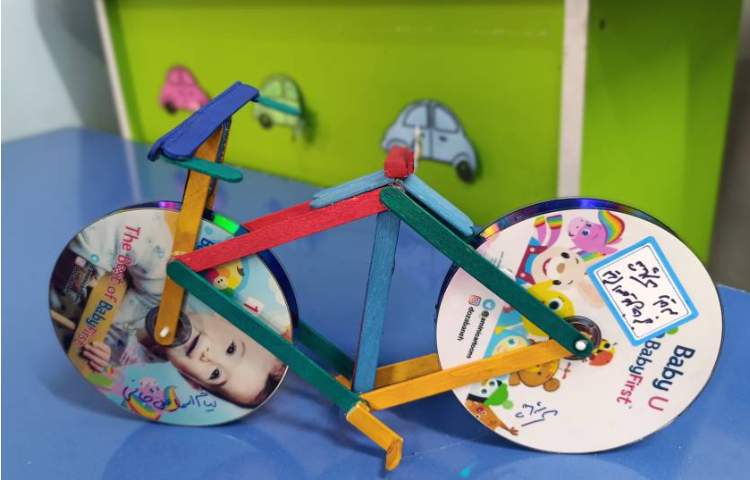 ساخت کاردستی با سی دی 1