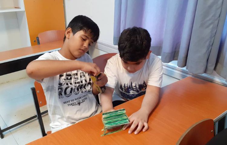 ساخت کاردستی با چوب کبریت 1