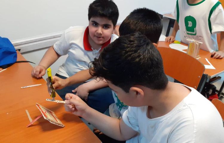 ساخت کاردستی با چوب کبریت 2