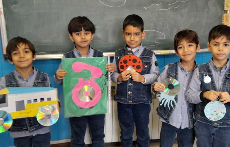 ساخت کاردستی با cd