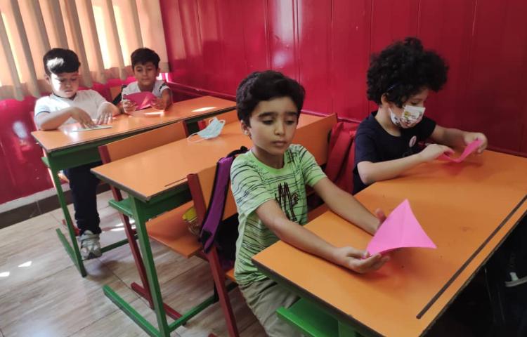 :ساخت کاردستی چرخه آب و کاردستی ساعت، کلاس دریانوردان 11