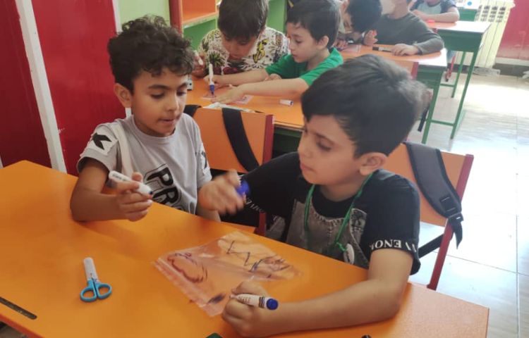 :ساخت کاردستی چرخه آب و کاردستی ساعت، کلاس دریانوردان 2