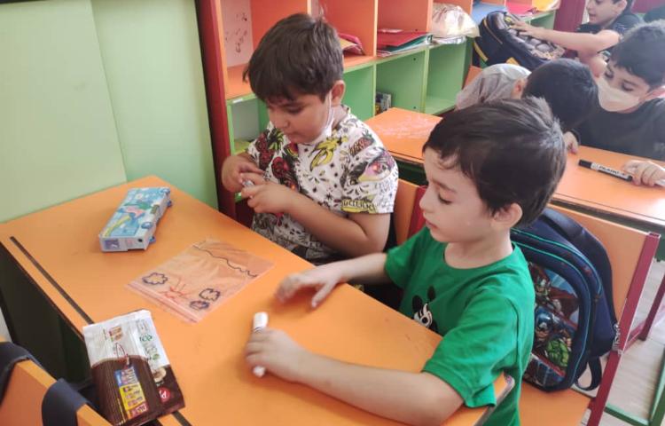 :ساخت کاردستی چرخه آب و کاردستی ساعت، کلاس دریانوردان 3