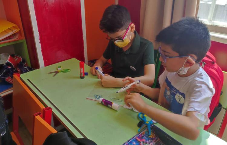 :ساخت کاردستی چرخه آب و کاردستی ساعت، کلاس دریانوردان