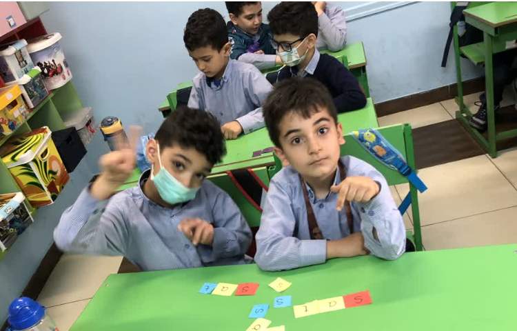 ساخت کلمات با حروف تدریس شده 3