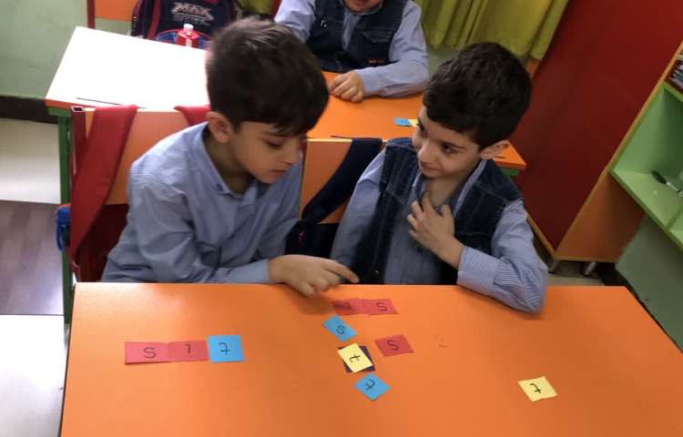 ساخت کلمات با حروف تدریس شده 5