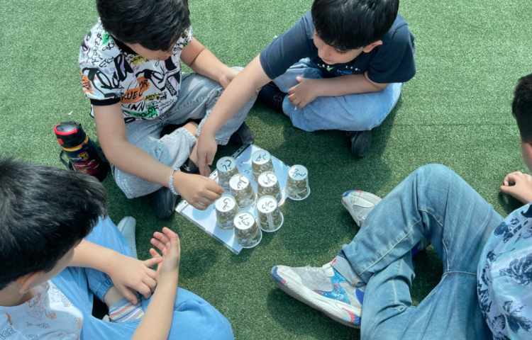 ساخت کلمه با حروف بهم ریخته با هدف تقویت املا 5