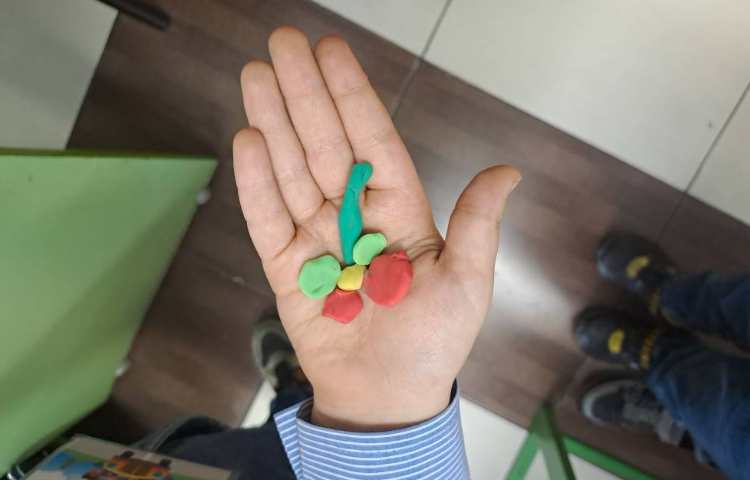 ساخت گیاه به وسیله خمیربازی 2