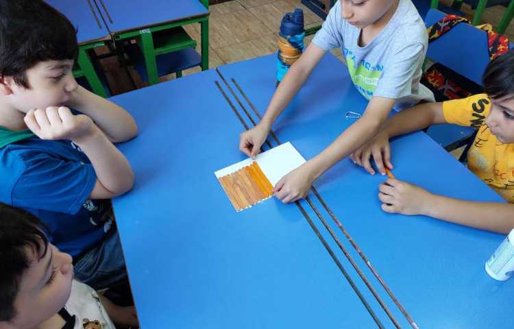 سازه چوبی موضوع: ساخت رنگین کمان و حیوانات کوچولو 2