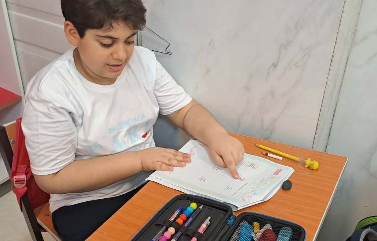 ساعت ریاضی تفریق فرآیندی 2