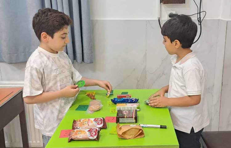 ساعت ریاضی تفریق فرآیندی 3