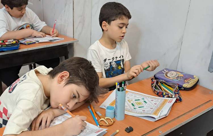 ساعت ریاضی مبحث تقارن 1