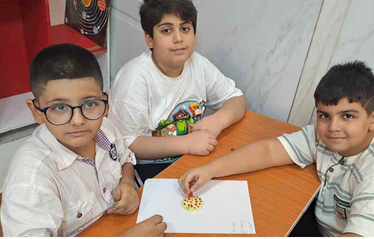 ساعت ریاضی مفهوم کسر 10