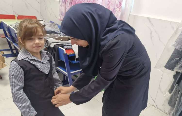 سایزگیری لباس فرم دانش آموزان 8