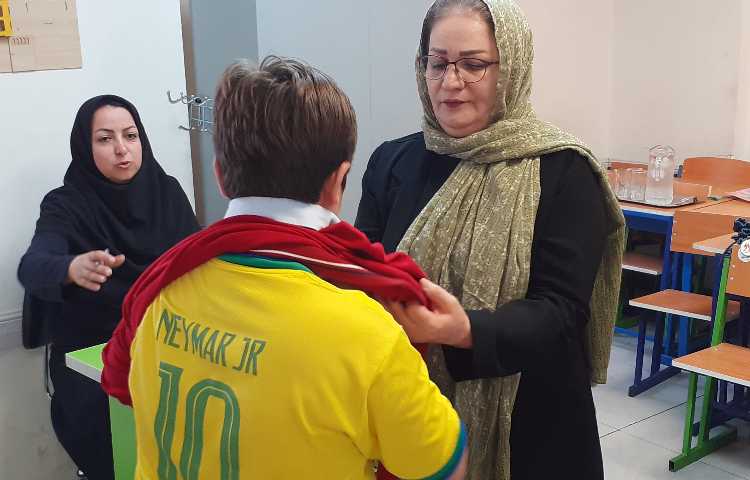 سایز گیری لباس فرم 5