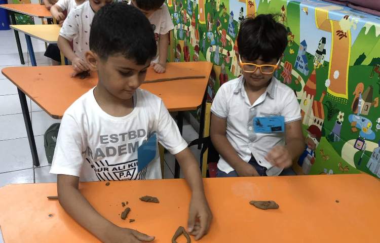 سفال(درست کردن حلزون )