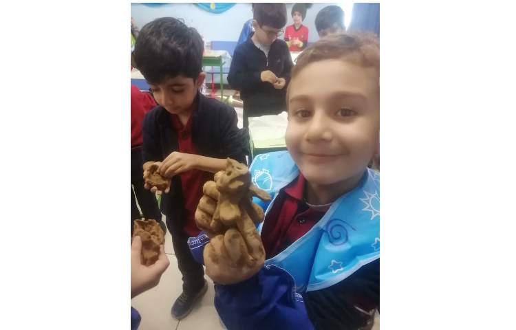 سفال گری ایجاد انگیزه نشانه ل 2