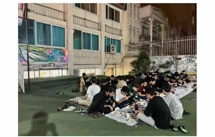 سفره احسان افطاری دانش آموزی 1