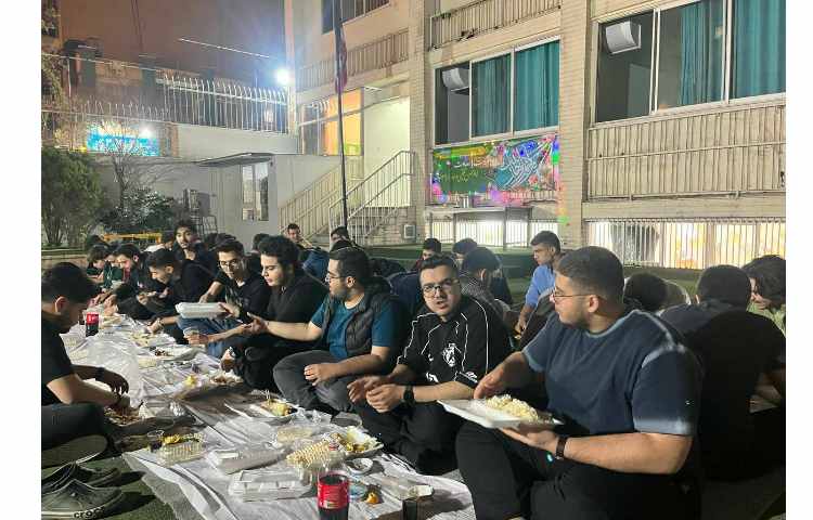 سفره احسان افطاری دانش آموزی 10