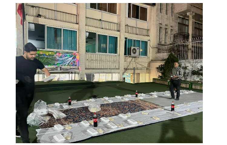 سفره احسان افطاری دانش آموزی 3