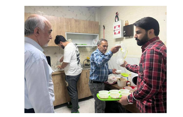 سفره احسان افطاری دانش آموزی 4