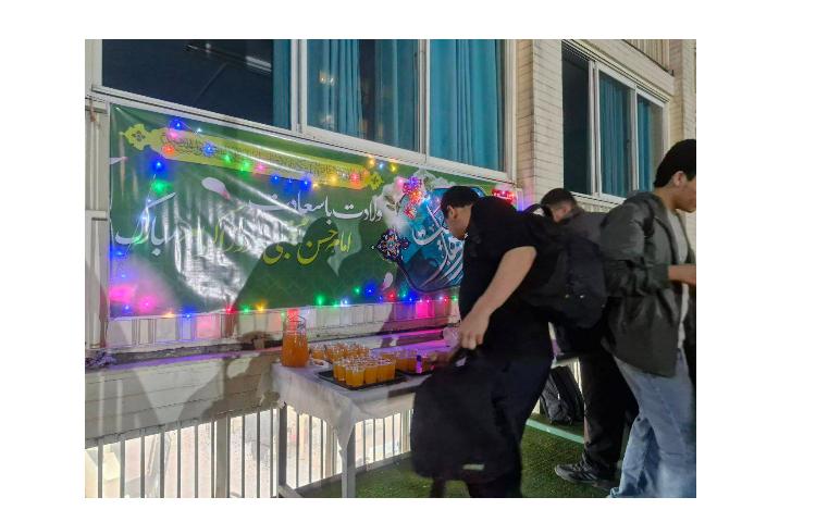 سفره احسان افطاری دانش آموزی 6