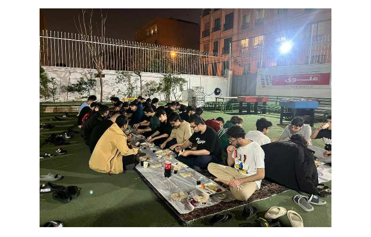 سفره احسان افطاری دانش آموزی 9