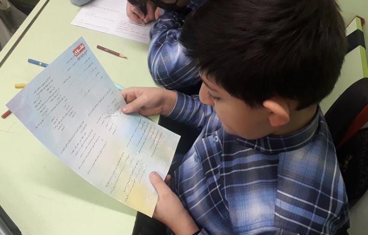 سنجش دانش آموزان دبستان علوی 12